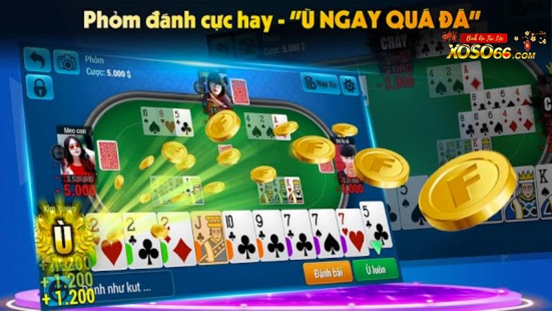 Luật chơi game bài Phỏm Xoso66