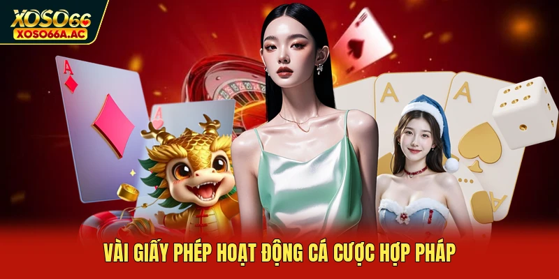 Vài giấy phép hoạt động cá cược hợp pháp