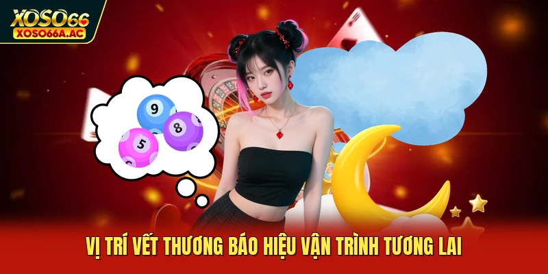 Vị trí vết thương báo hiệu vận trình tương lai